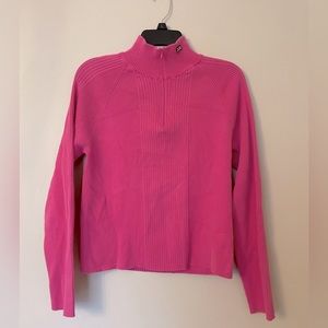 Polo Jeans Co. Ralph Lauren turtleneck cotton sweater, girls extra large, pink